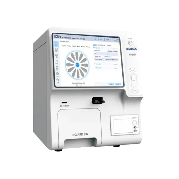 Biobase Poct Machine Fluorescence Immunoassay Chemistry Analyzer BKP2000 POCT Analyzer for lab