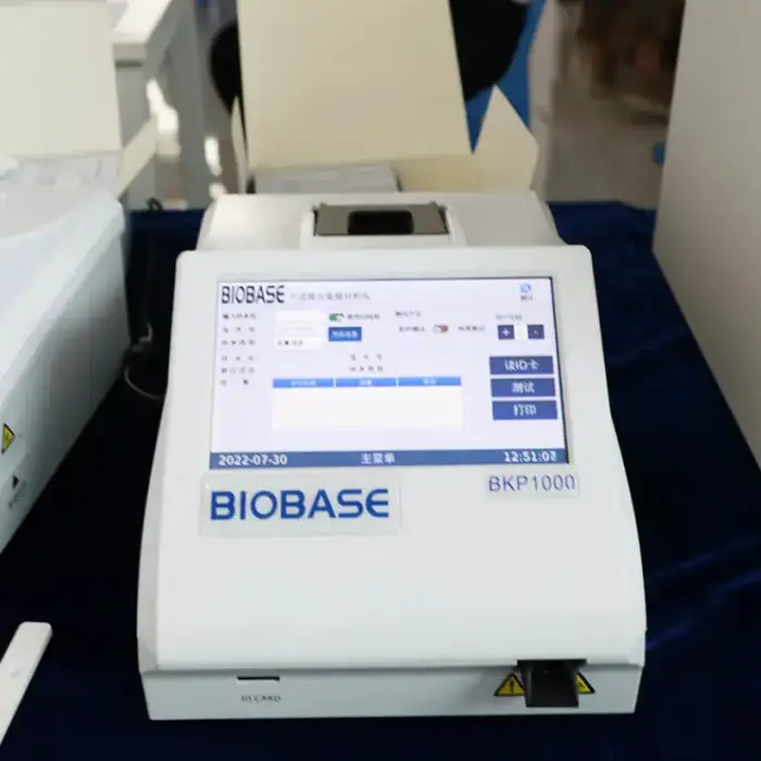 BIOBASE Dry Fluorescence  Rapid Test Poct Fluorescence Immunoassay Quantitative Analyzer