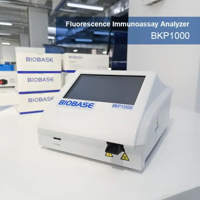 BIOBASE Dry Fluorescence  Rapid Test Poct Fluorescence Immunoassay Quantitative Analyzer