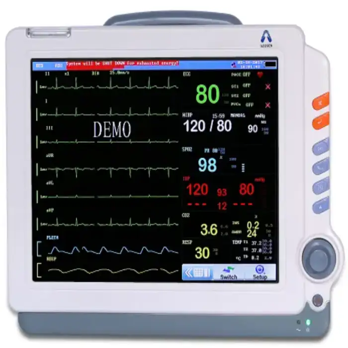 hospital portable cardiac monitor machine