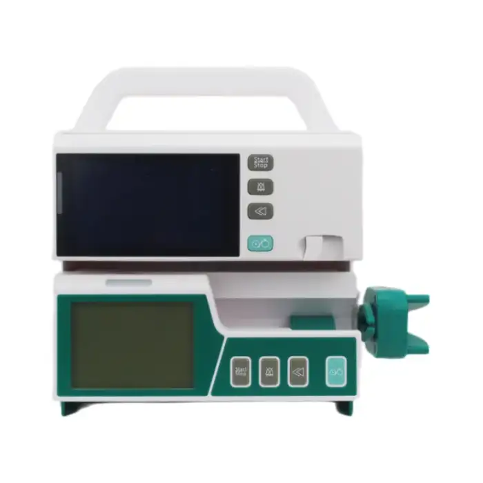 Injection Pump – Single or Double Channel Medical Syringe Infusion Pump with Big Touch Screen