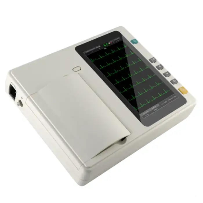 LTSE23 High-Resolution 3-Channel 7-Inch Touch Screen ECG Machine