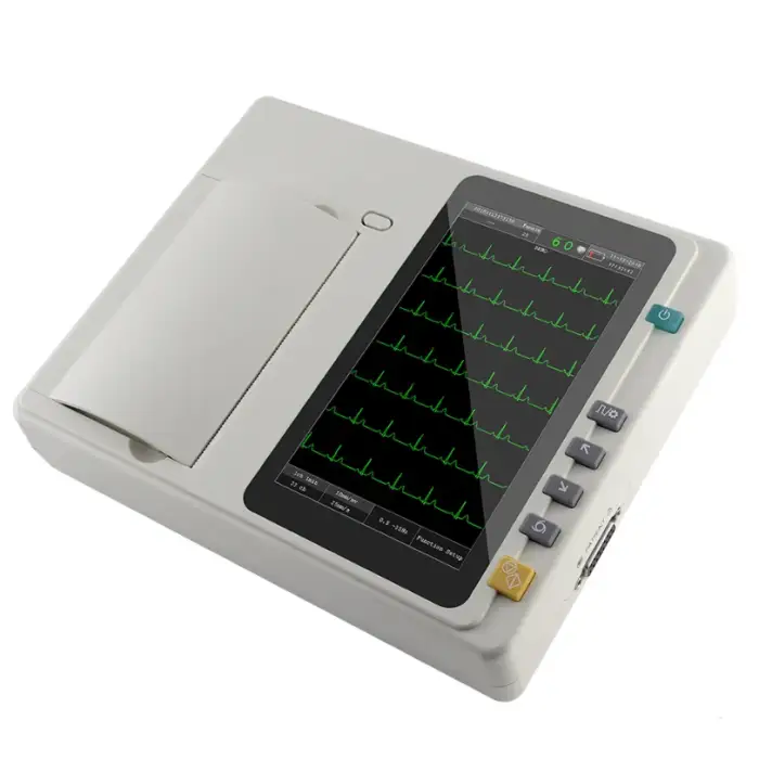 LTSE23 High-Resolution 3-Channel 7-Inch Touch Screen ECG Machine