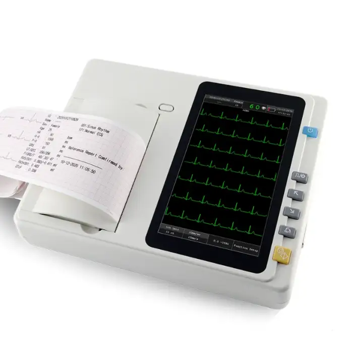 LTSE23 High-Resolution 3-Channel 7-Inch Touch Screen ECG Machine