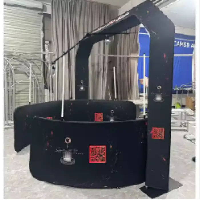 Overhead Photo 360 Booth Photobooth With Led Fill Light Sky Top Spinner 360 Photo Booth