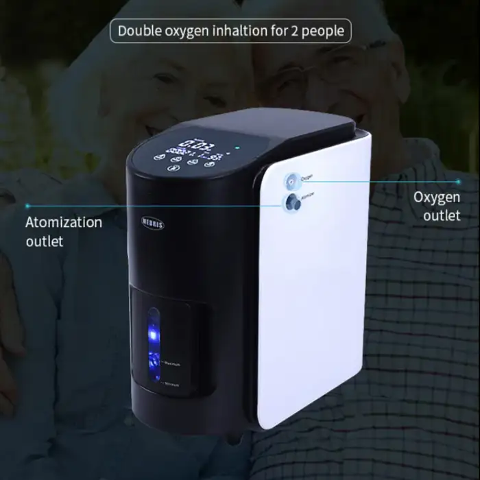 Advanced Medical Oxygen Concentrator for Elderly Care – High Flow, Durable, 110V Home Use Oxygenerator