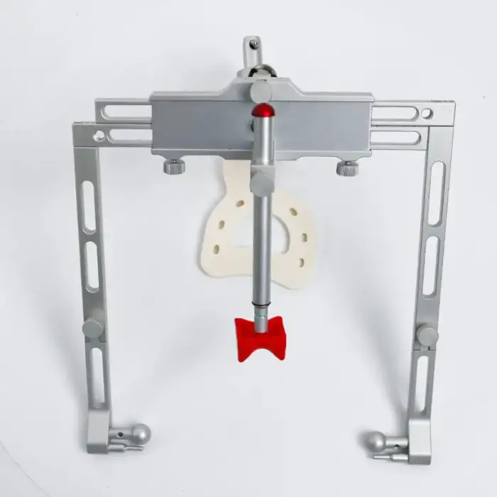 Dental Semi Adjustable Articulator With Face Bow And Mounting Magnetic Plates