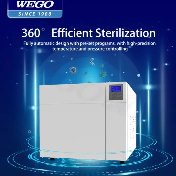 WEGO Dental Hospital Medical Devices Sterilization Equipments 23L Table Top Autoclave Class B Series