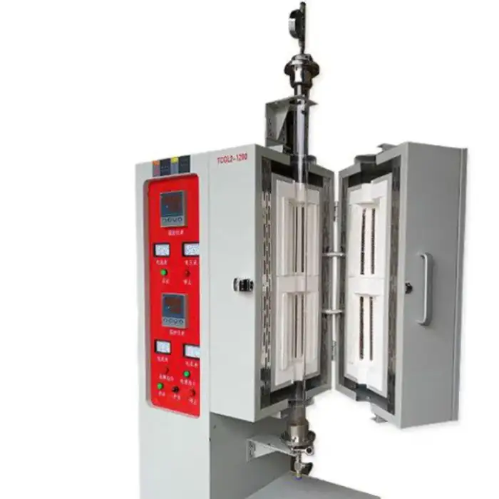 CE Glass Tempering Vertical Tube Furnace For Making Quenching Test And Temperature Measurement