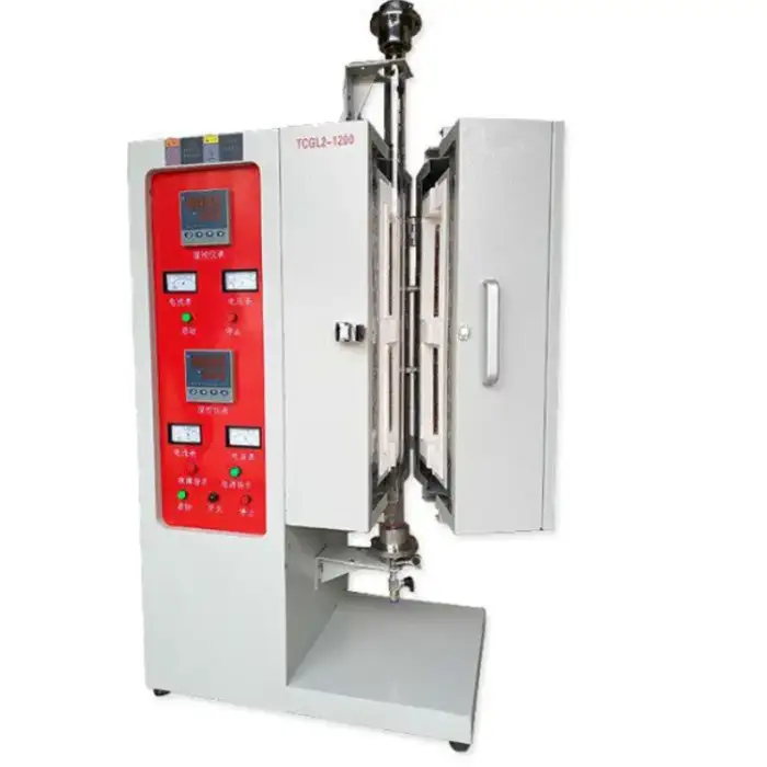 CE Glass Tempering Vertical Tube Furnace For Making Quenching Test And Temperature Measurement