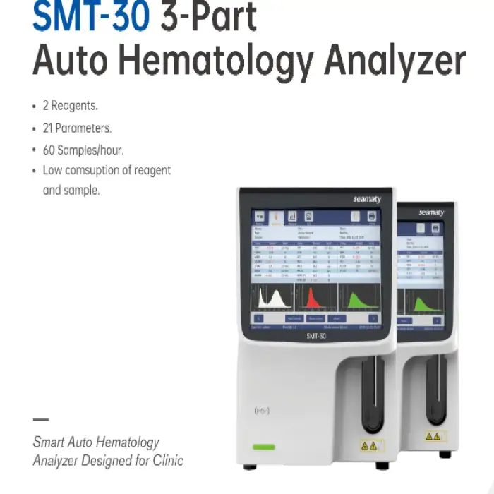 Hospital Use Clinic Medical Equipment 3-Part Auto Haematology Analyser Blood Analyzer