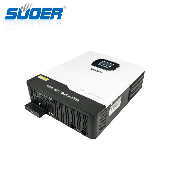 Suoer 10kW Pure Sine Wave Hybrid Solar Inverter