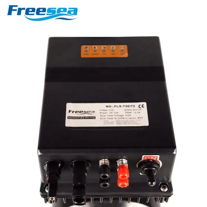 FREESEA DC Solar Power Water Pump for Swimming Pools and Water Parks