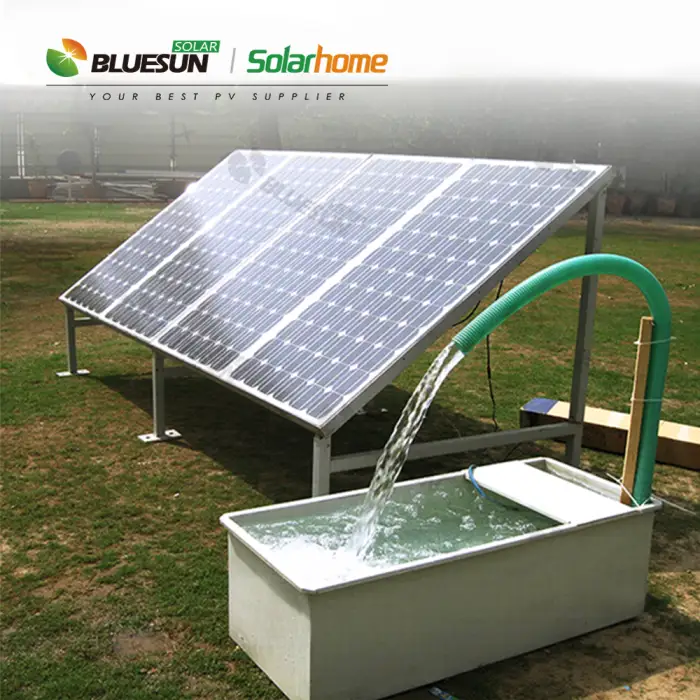 Bluesun Complete Kit Solar Power Submersible Pump Solar Water Pump for Agriculture Irrigation