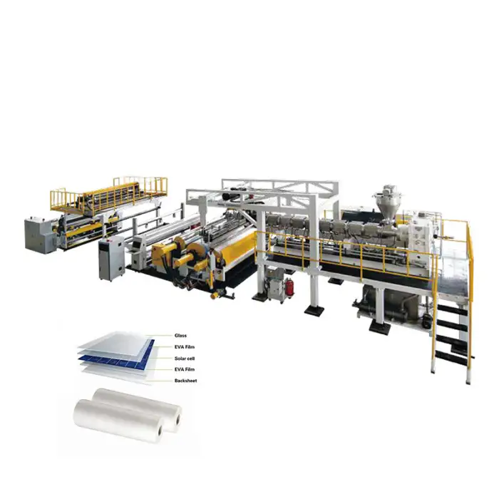 eva solar panel encapsulation film production line eva solar cell film