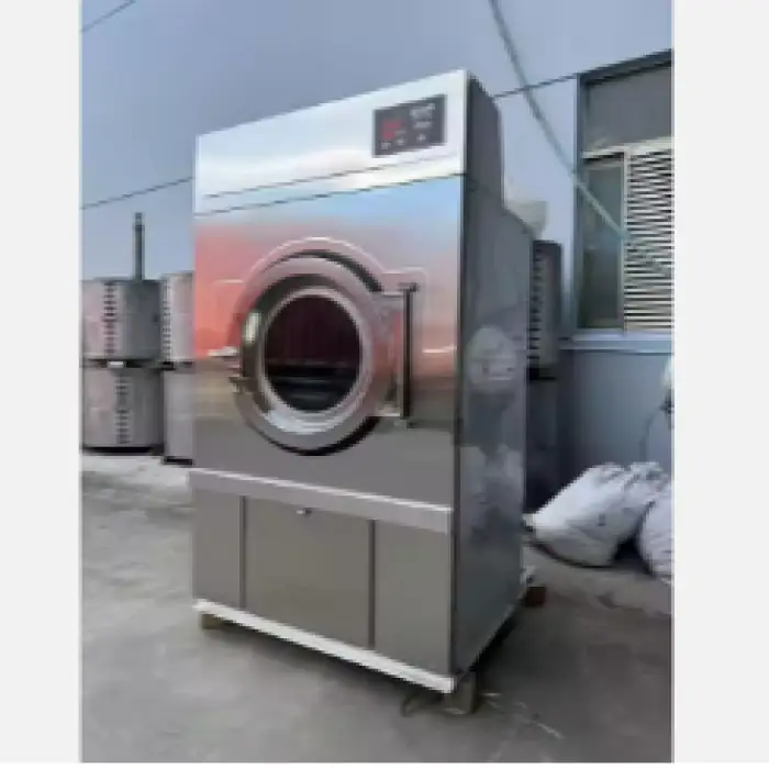 100kg Single Steam Heated Tumble Vending Machine Cloth Dryer Machine For Laundromat Self Service