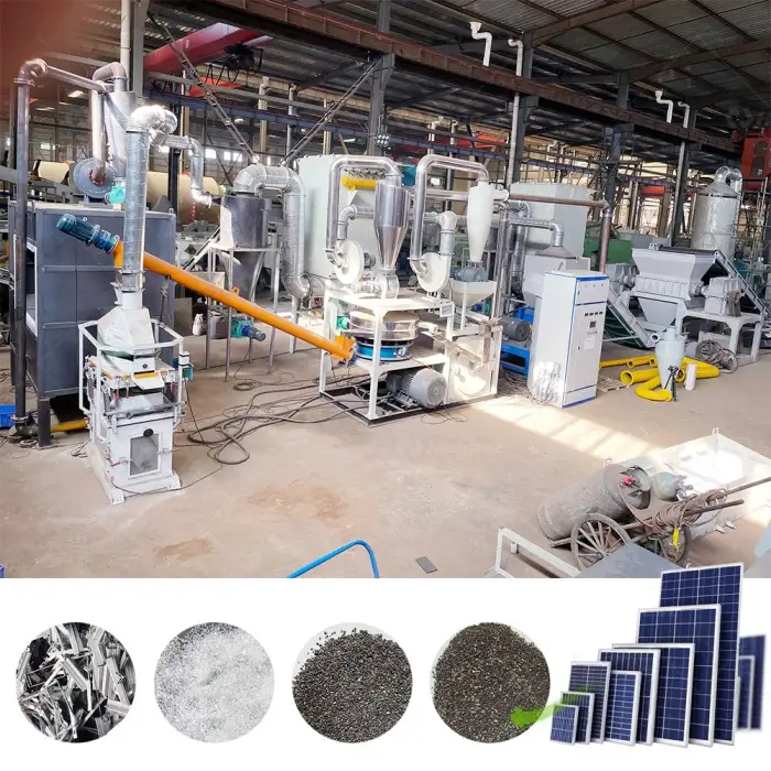 Customized Polycrystalline Power Solar Panel for Home Recycle Plant Production Line