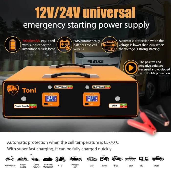 DNC06-2 Multi-Purpose Jump Starter & Power Bank