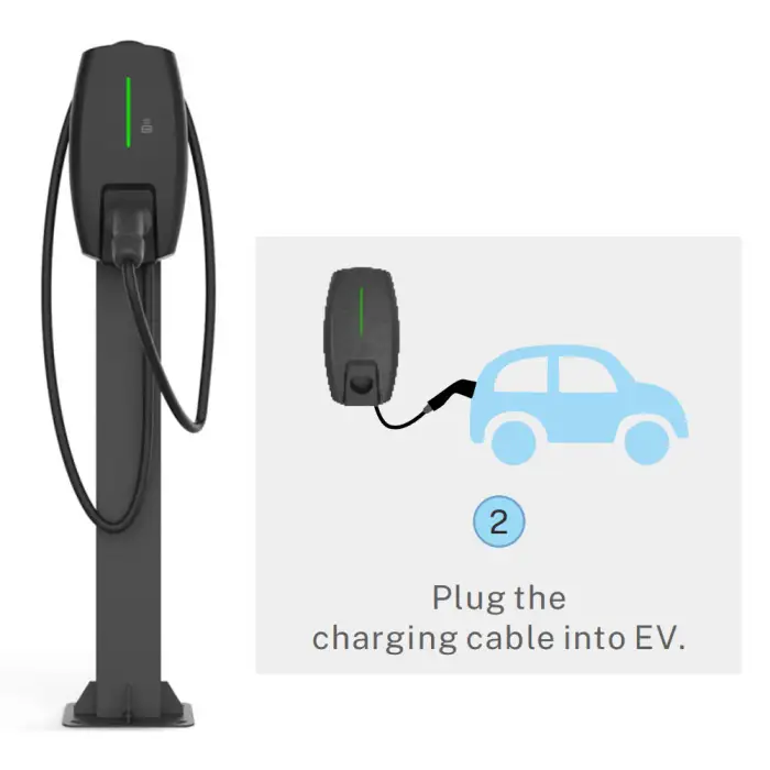 22 KW EV Charging Station - OWP-EVC-22-A27