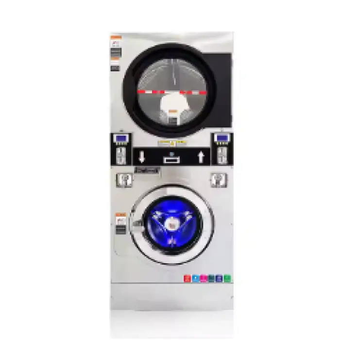 20KG Washer and Dryer Coin Washing Machine Commercial Laundry Coin Operated Washer Dryer