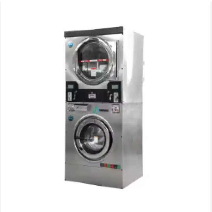 Coin Operated Stack Washer Dryer Commercial Laundry