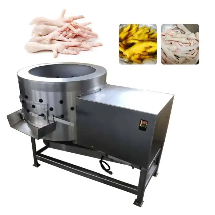 HJ-LP60 Chicken Feet Yellow Skin Peeling and Cleaning Machine