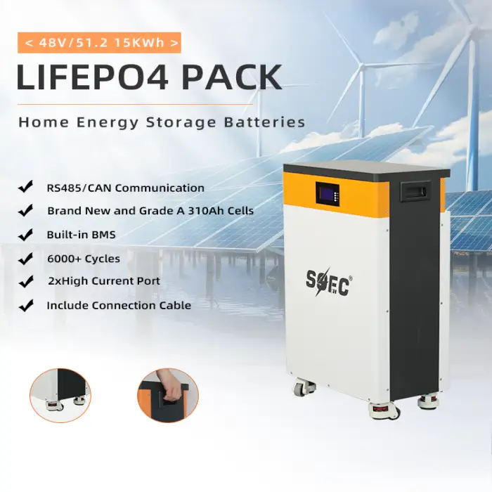 Grade A Cell 48 volt 51.2v Lithium Battery 5kw 10kw 15kwh 20 kwh 30kwh Wheeled Home Energy Storage Battery