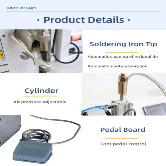 ZHONGTU Handheld Soldering Screwdriver Machine