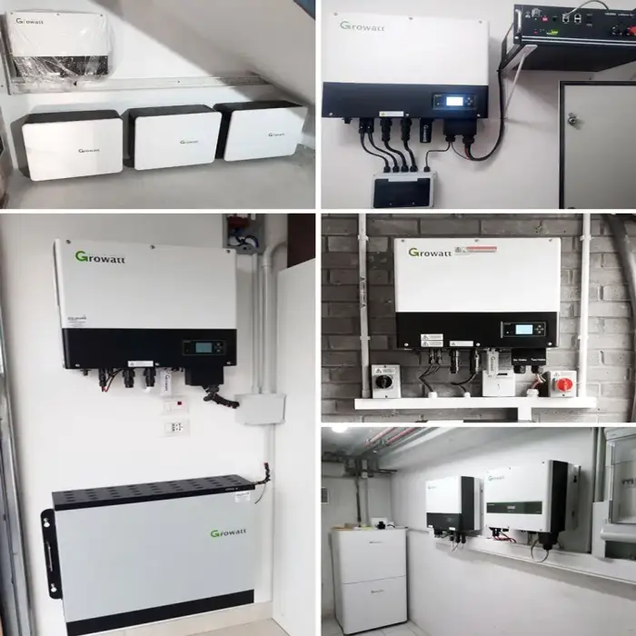 Growatt Hybrid Inverter 5kw 10 KW Solar Power System Connect Generator and Wind Turbine On Pitched Roof