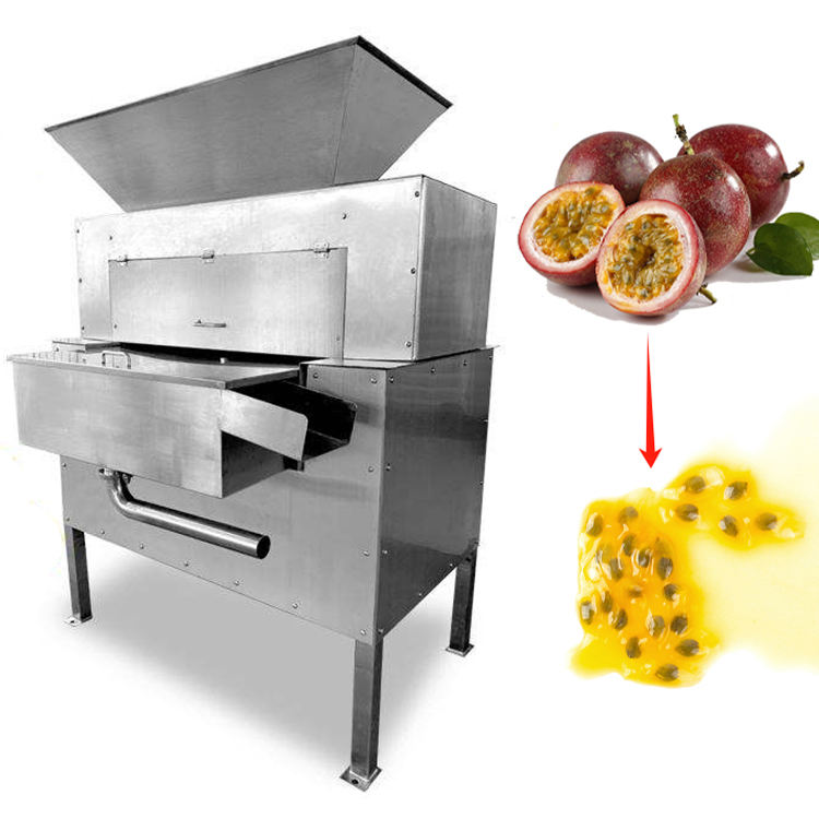 Customized Passion Fruit Pulping Machine Passion Fruit Lemon Juice Extractor Machine