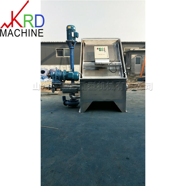 Inclined Screen Manure Farming Plant Dry Wet Inclined Screen Extruder Dewatering Machine Chickens Ducks Cows Farming Equipment