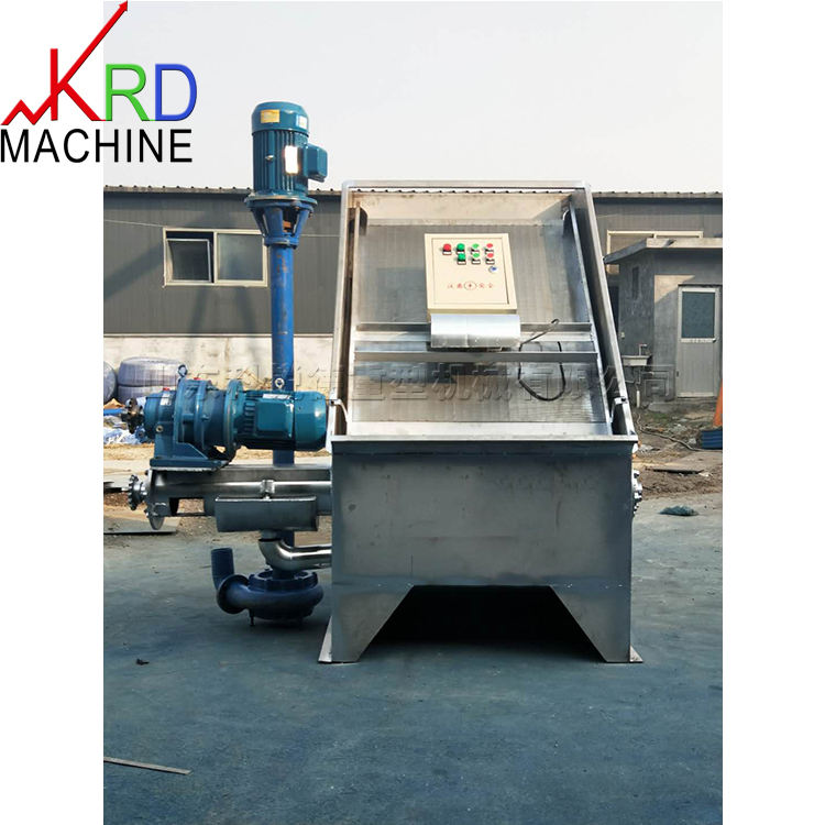 Inclined Screen Manure Farming Plant Dry Wet Inclined Screen Extruder Dewatering Machine Chickens Ducks Cows Farming Equipment