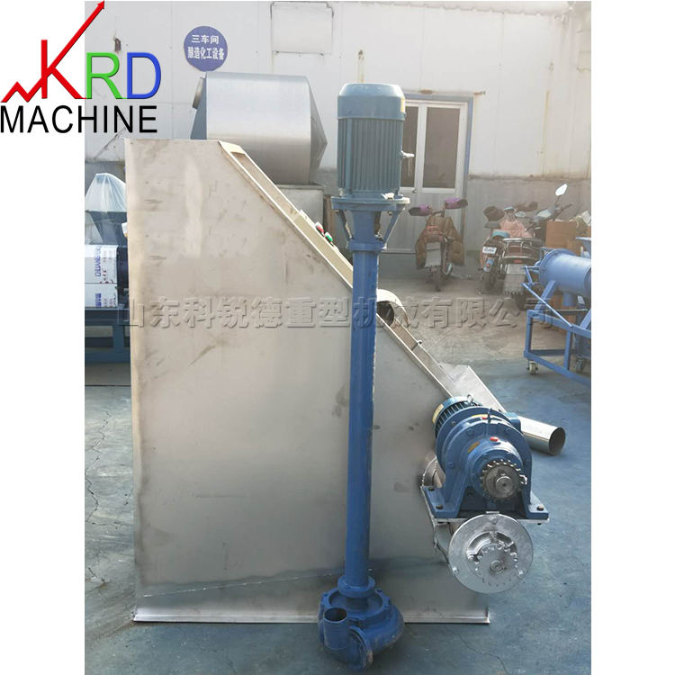 Inclined Screen Manure Farming Plant Dry Wet Inclined Screen Extruder Dewatering Machine Chickens Ducks Cows Farming Equipment