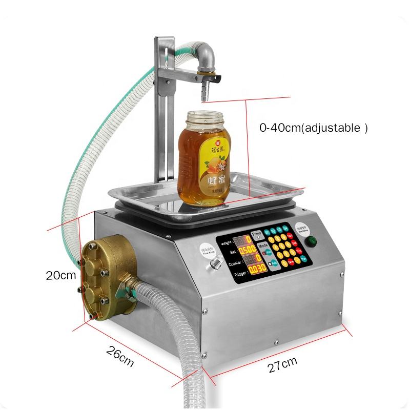 Honey Weighing Filling Machine Stick Honey Filling Machine