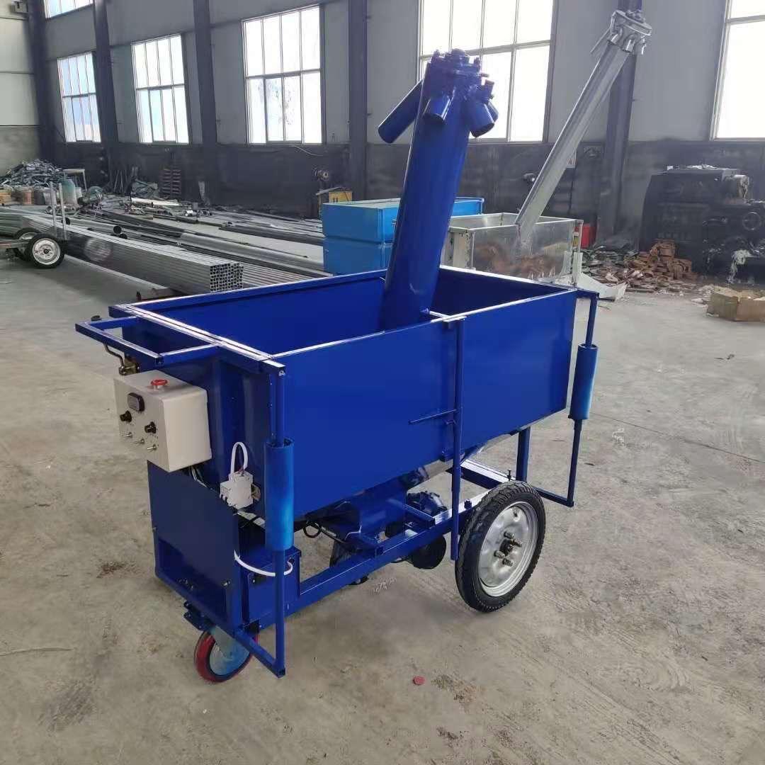 Automatic Manual Feeding Cart/Chicken Feeding Cart Use in Poultry Farm/Manual Push Feeder