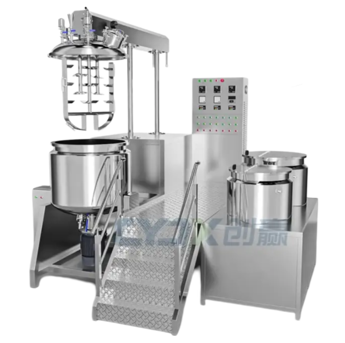 CYJX 100 200l  Vacuum Cake Gel Emulsifier Making Machine