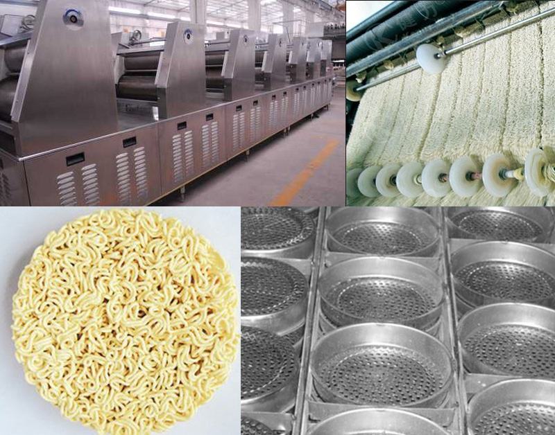 Fried instant noodle machine automatic instant noodle production line