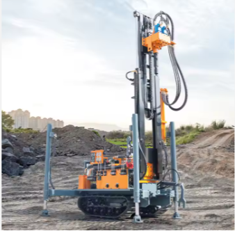 HQZ160L 180L Depth Water Well Digger Drilling Rig Geothermal Drilling Rigs