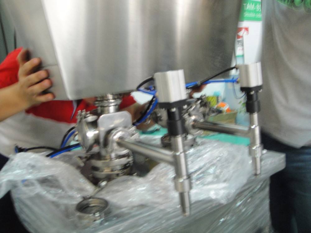 Two Head Vertical Semi-automatic Paste Cream Jelly Filling Machine For Honey Filling Thick Sauce jam ketchup Filling