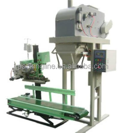 50kg semi- automatic Compost fertilizer NPK fertilizer granule bagging packing machine