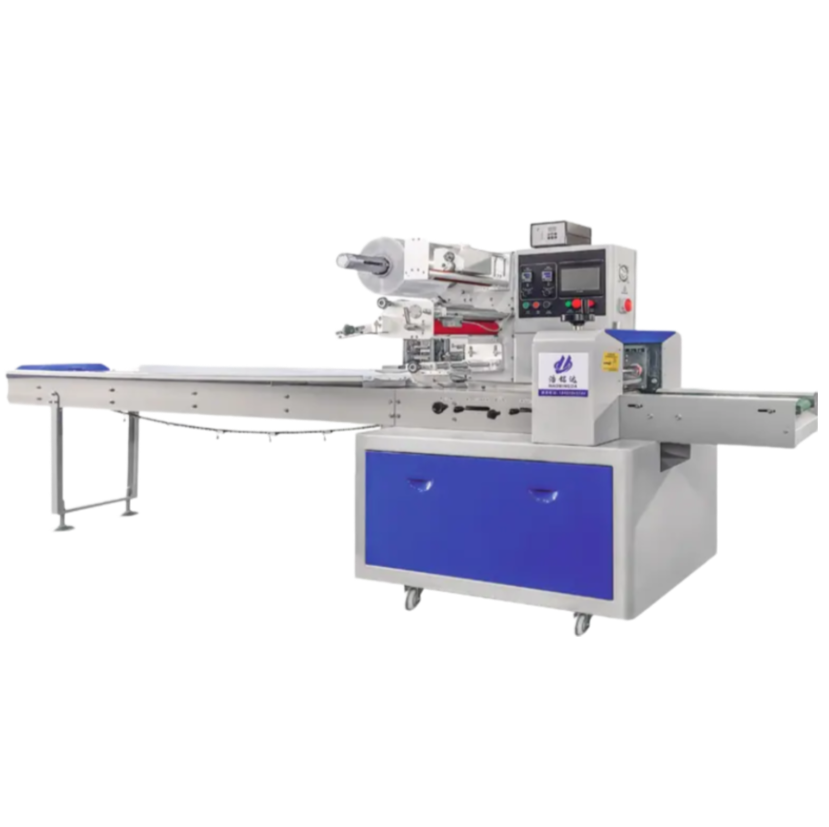 Automatic Horizontal Biscuit Arabic Bread Wrapping and Packaging  Machine For Chocolate Stick