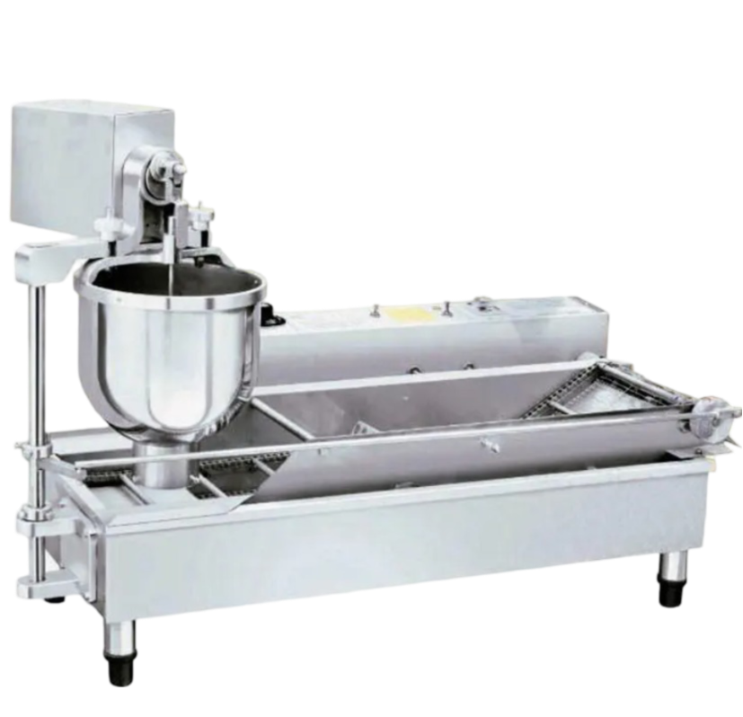 Automatic doughnut making fryer machine mini donuts