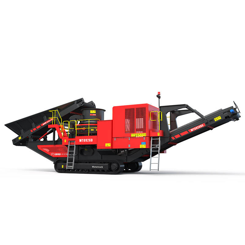 Mobile crushing machinery crawler type portable stone crusher from Zhengzhou, Henan,