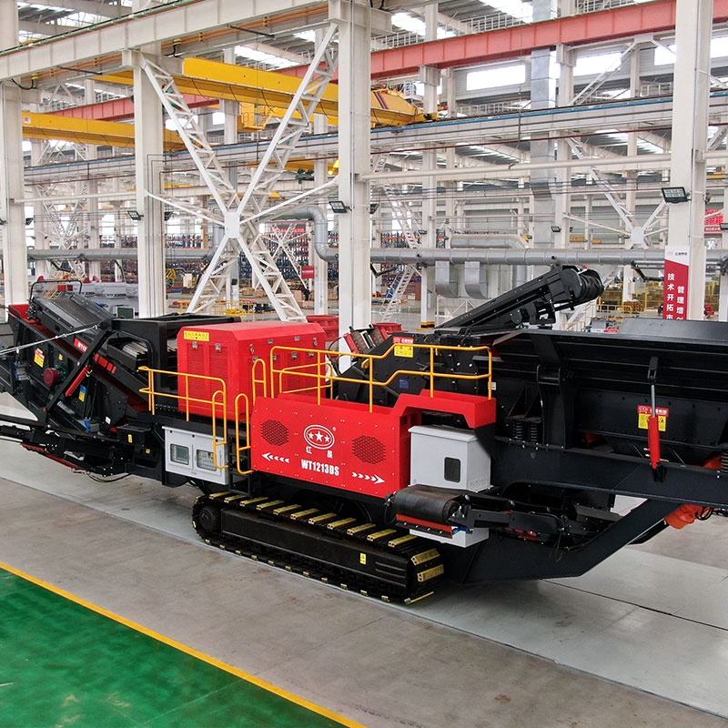 Mobile crushing machinery crawler type portable stone crusher from Zhengzhou, Henan,