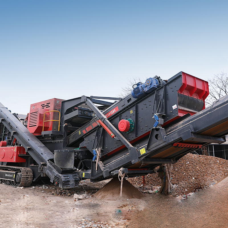 Mobile crushing machinery crawler type portable stone crusher from Zhengzhou, Henan,