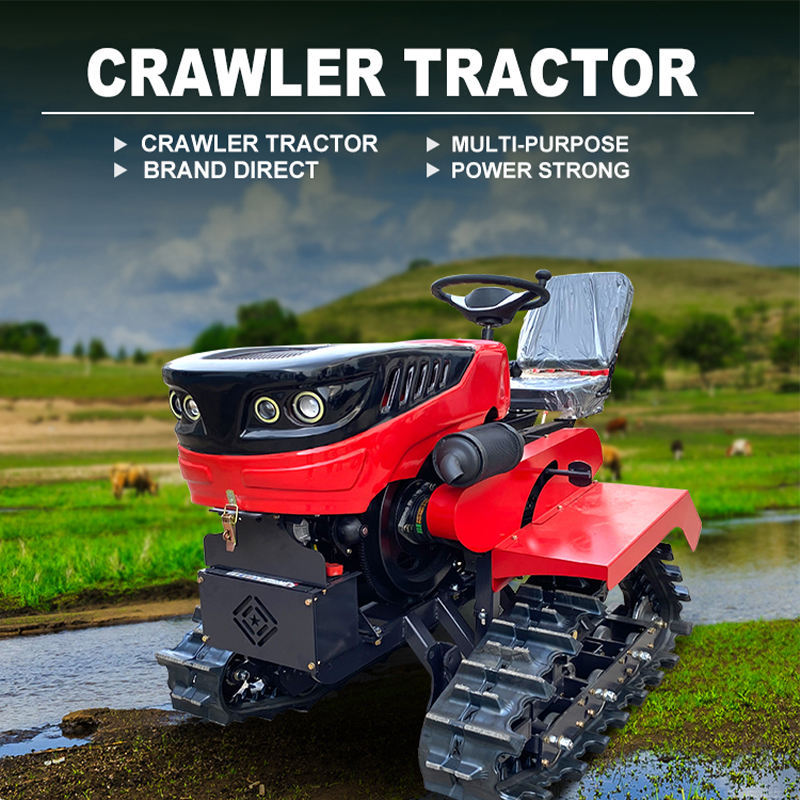 25HP Optimal Crawler Tractor Cultivator