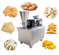 Automatic Samosa Dumpling Patty Folding Pastry Making Machine