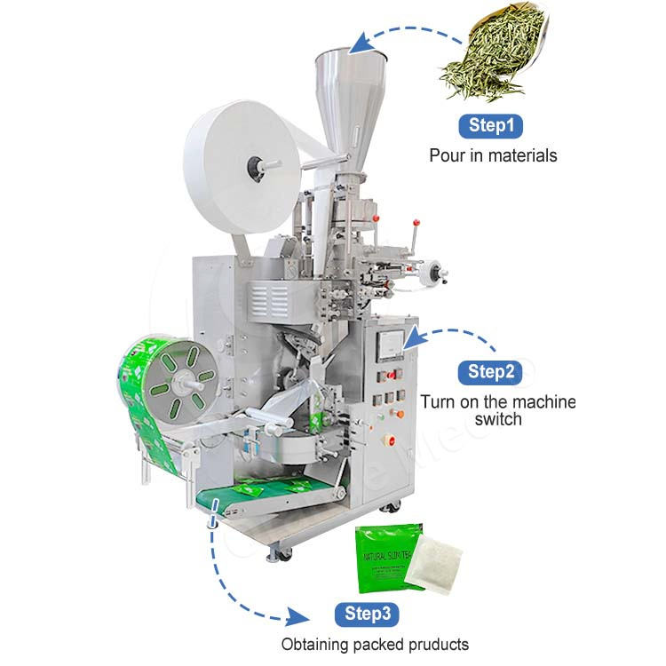 ORANGEMECH Plastic Bag 1-50g Quantitative Powder Packing Machine