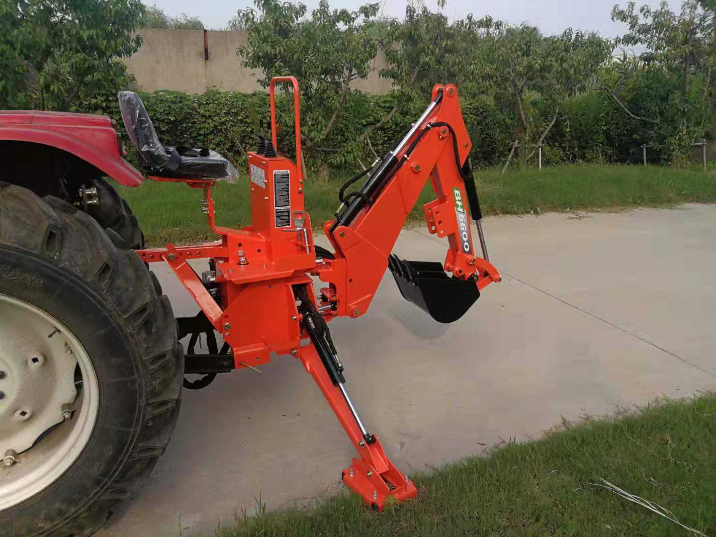 Tractor mini loader garden backhoe