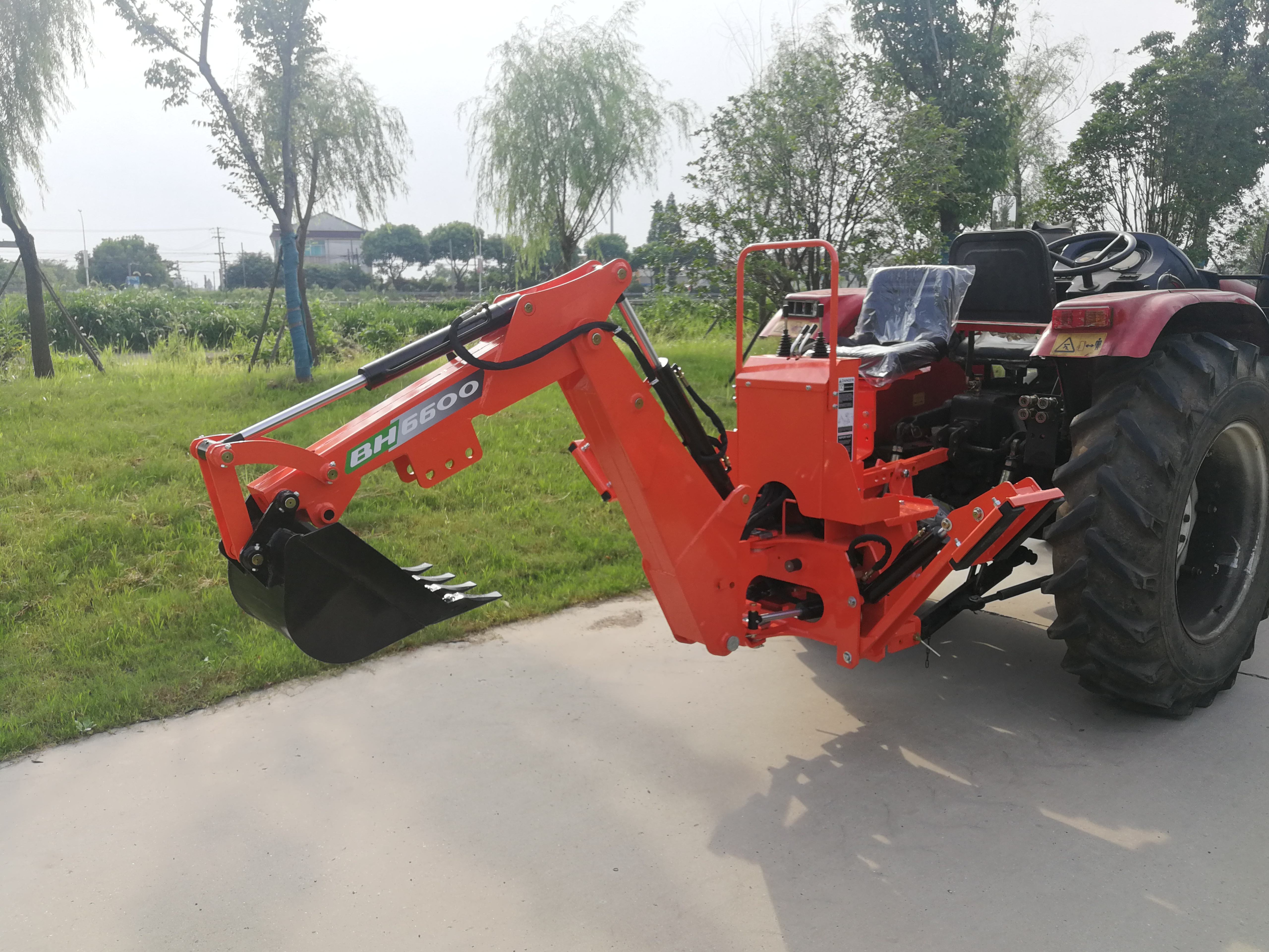 Tractor mini loader garden backhoe